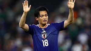 Japan's firepower comes to the fore as Ueda bags a double at World Cup
