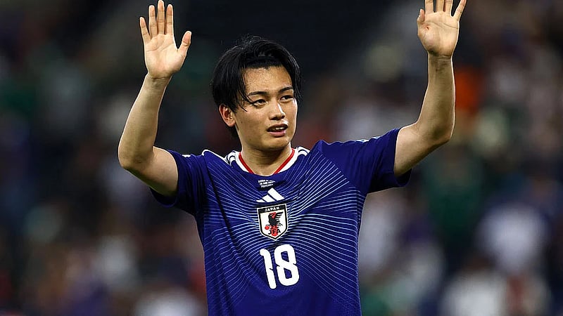 Japan's firepower comes to the fore as Ueda bags a double at World Cup
