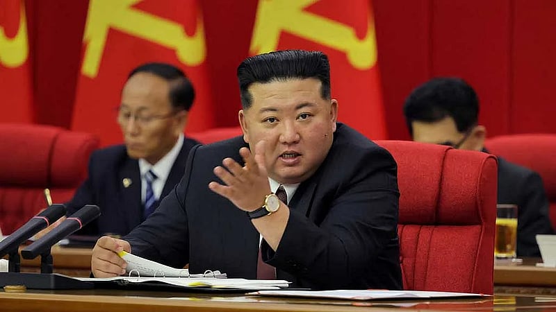 North Korea should build two warships a year in next five years, Kim says