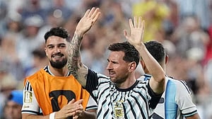 Messi says his tears after first goal were caused by personal 'difficult days'