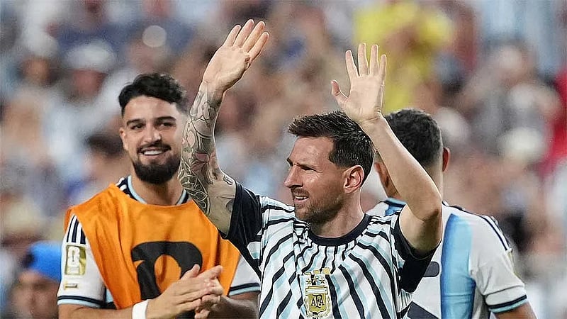 Messi says his tears after first goal were caused by personal 'difficult days'