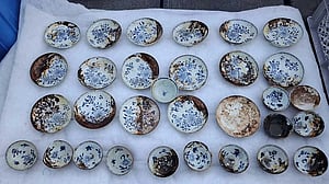Norway recovers porcelain, chandeliers from 18th century shipwreck