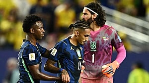 Brazil’s Raphinha leaves World Cup clash with Haiti before halftime