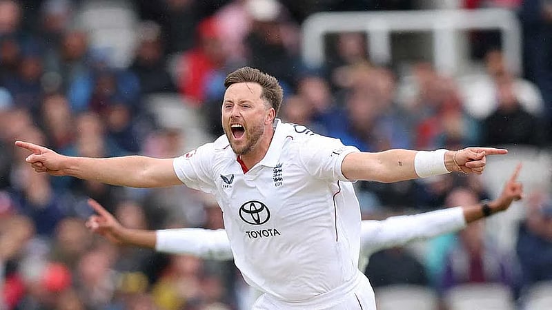 England's Robinson ruled out of second Test against New Zealand, reports say