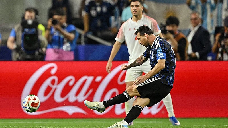 Seventh heaven for Messi as Argentina beat Jordan 3-1