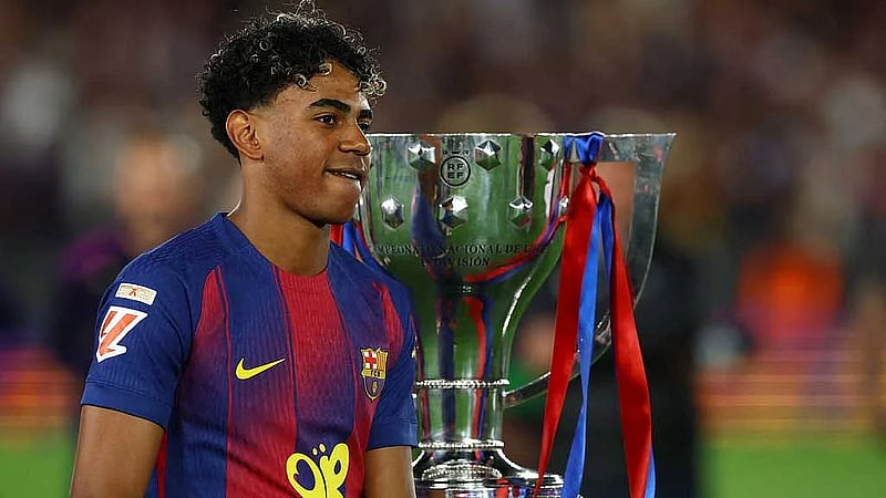 Barcelona teenager Yamal wins LaLiga Player of the Season award