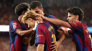 Fermin shines for Barcelona in thumping win at Valencia