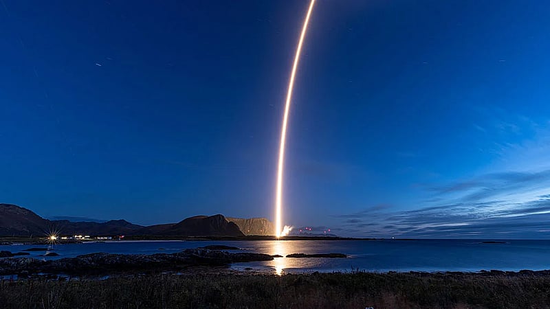 German space rocket reaches orbit in Europe's first commercial launch