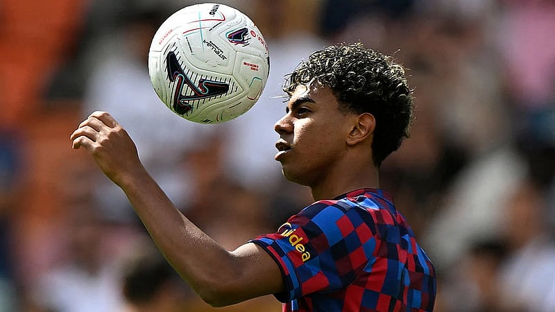 Proud Barca vice-captain Yamal says Champions League is his main target