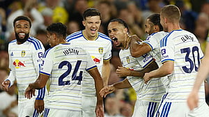 Leeds thrash Newcastle 4-1 to climb to third in Premier League