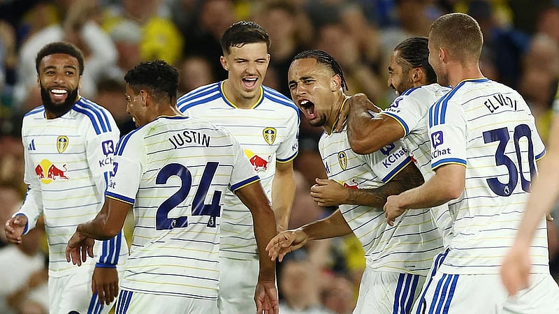Leeds thrash Newcastle 4-1 to climb to third in Premier League