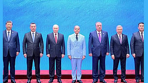 Pakistan crops Modi, Iran's Pezeshkian from SCO photo to centre Shehbaz