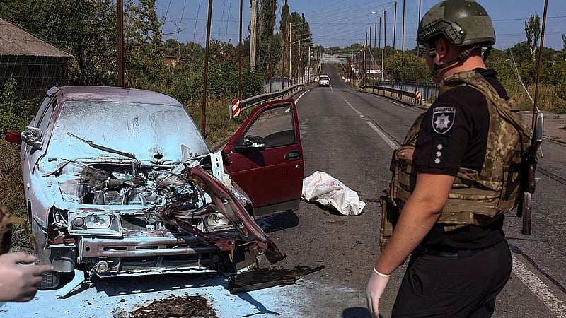 Russian attacks kill 9, injure dozens in Ukraine; Russia says it hits ships, plants