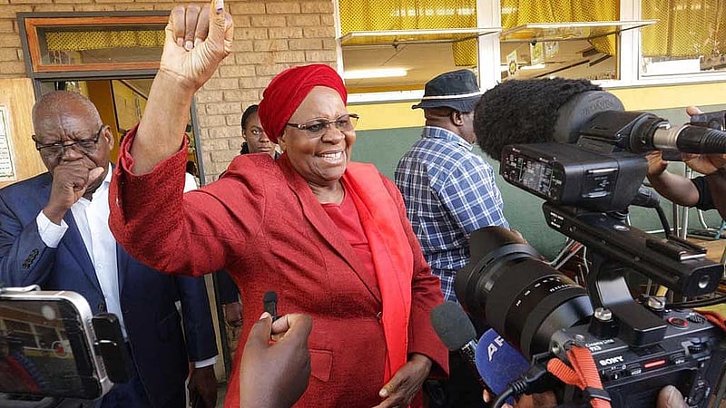 Namibia elects Nandi-Ndaitwah as first female president