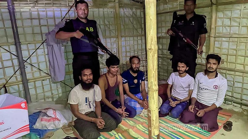 Top commander of Rohingya insurgent group among 5 arrested in Cox's Bazar
