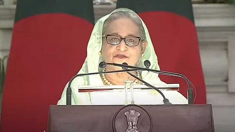 Dhaka, Delhi agree on shared vision for sustainable future, Hasina says after meeting Modi