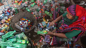 Plastic waste recycling