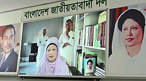 Khaleda virtually greets BNP leaders on Eid