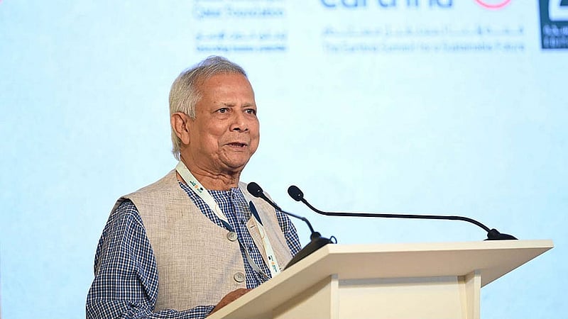 Bangladesh leader Yunus highlights rapid global transformation at Earthna Summit