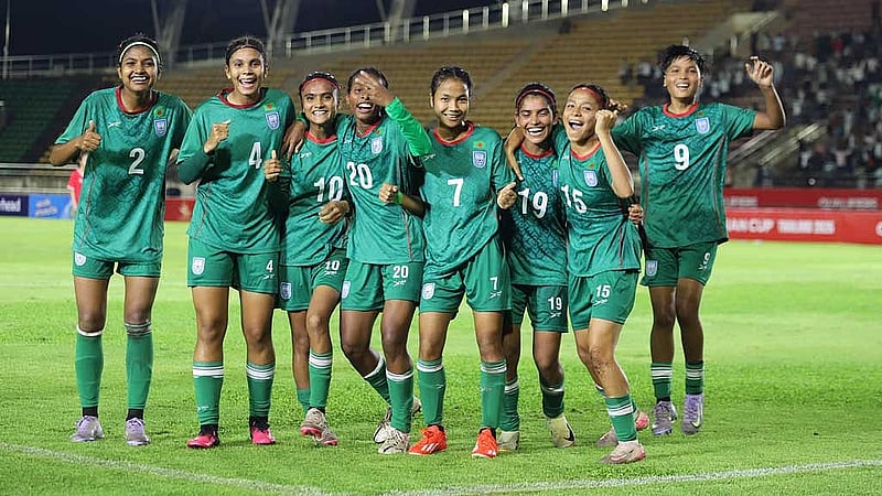 Bangladesh women jump 24 places in FIFA rankings after Asian Cup qualification