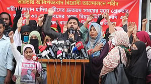Inqilab Moncho pledges martyrdom, demands trial for Osman Hadi within 30 days