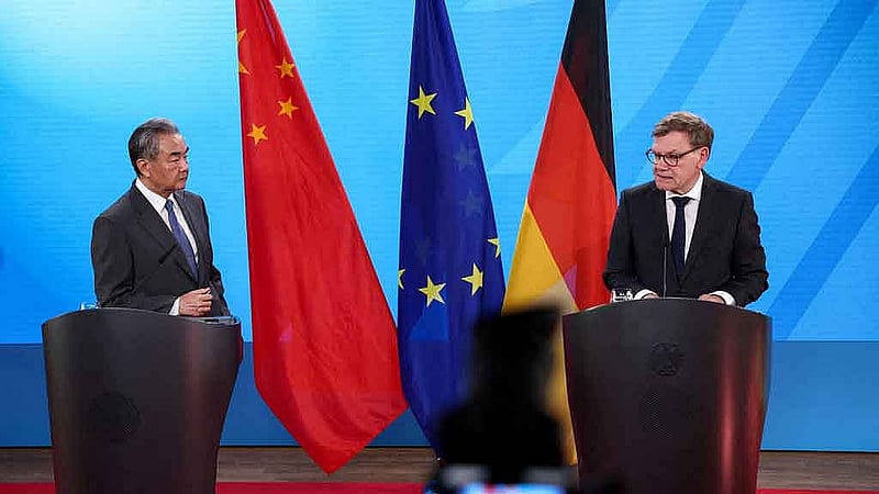 Japan threatening us militarily, China foreign minister tells German counterpart