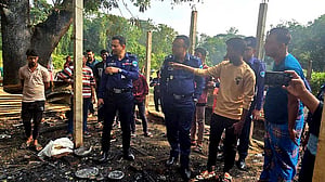 Police offer reward for tips on arson attack on Hindu man’s house locked from outside