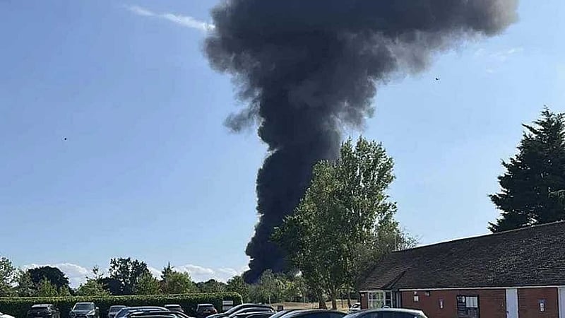 Small plane crashes at London Southend Airport