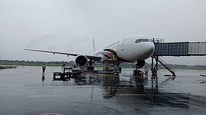 Biman aircraft blocks Ctg airport runway, delays flights
