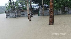 Heavy rain, hill runoffs leave tens of thousands marooned in Cox’s Bazar