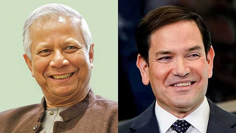 Yunus, Rubio discuss boosting Indo-Pacific security in 15-minute call