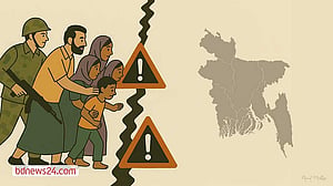 BSF ‘pushes in’ 42, including women and children, across borders of three districts
