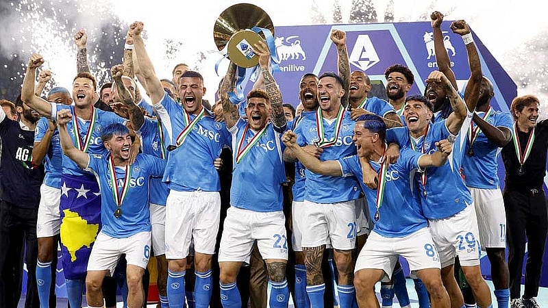 Napoli crowned Serie A champions after win over Cagliari