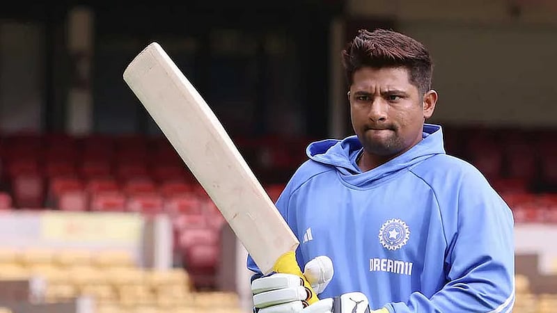 Khan replaces Sudharsan in India's squad for Sri Lanka Tests