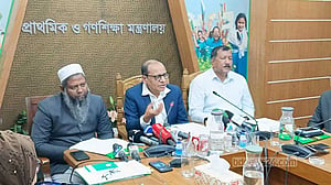 Advisor Bidhan says teachers leading protests responsible for police using sound grenades