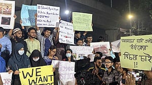 DU students demand 'exemplary trial' for teacher accused of sexual assault
