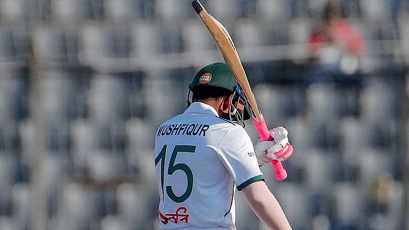 Mushfiqur scores ton in 100th Test against Ireland