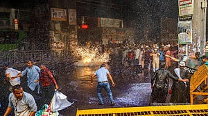 Police disperse non-MPO teachers’ rally with water cannon, sound grenade