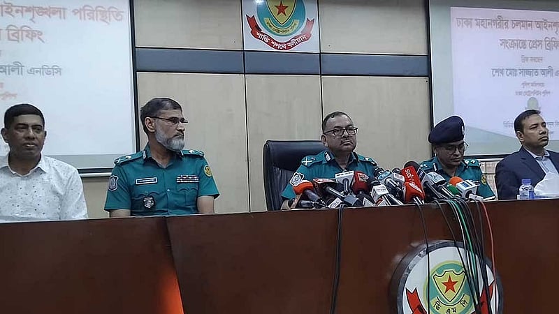 Police chief seeks Dhaka residents’ help to ‘foil acts of sabotage’