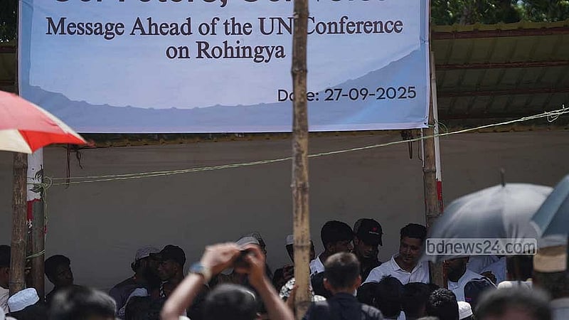 Rohingya voice missing from global summit, refugees call it ‘a play without a lead’
