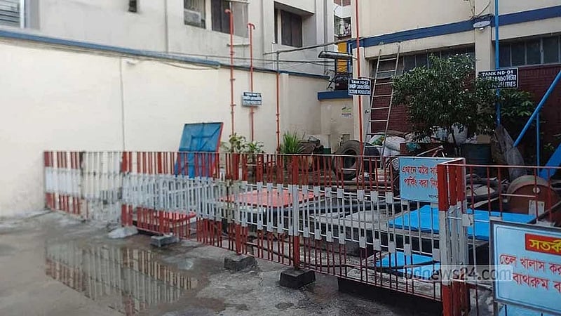 Seven injured in Mohakhali petrol pump fire
