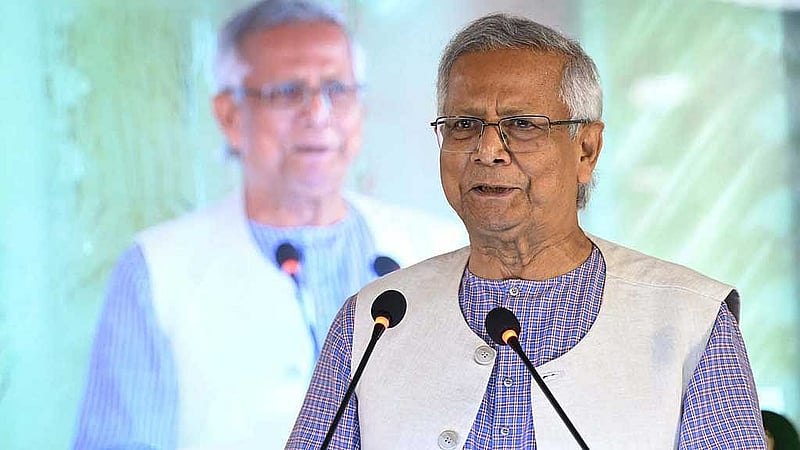 People are born to be entrepreneurs, not job seekers, says Yunus