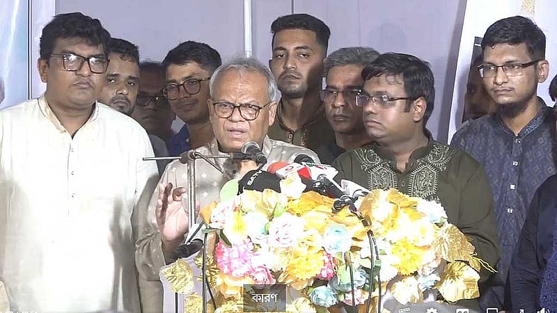 Rizvi warns national election at risk if ‘irregularities’ seen in DUCSU, JUCSU votes repeat