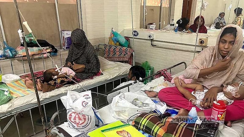Two major Dhaka hospitals halt measles admissions amid bed crisis as cases surge