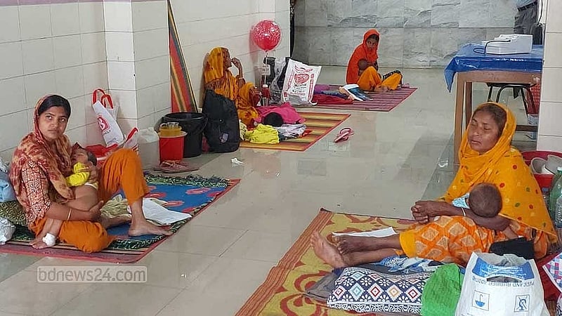 Measles symptoms drive 33 new child admissions at Mymensingh hospital
