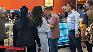 Tarique watches film with daughter at Dhaka cinema