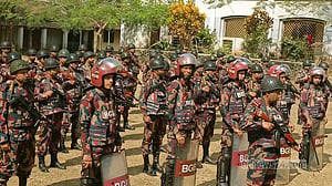 16 platoons of BGB deployed for Sherpur-3 election