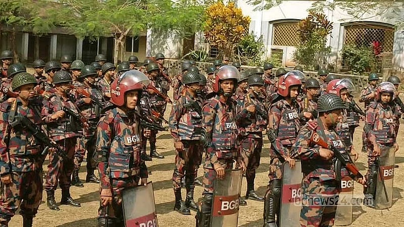 16 platoons of BGB deployed for Sherpur-3 election