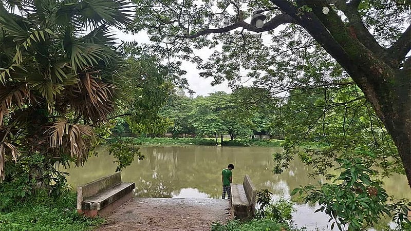 Pond at CUET declared ‘risky’, bathing banned
