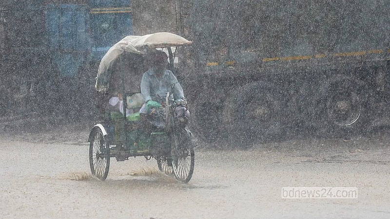 Low pressure to bring more rain across Bangladesh through Sunday